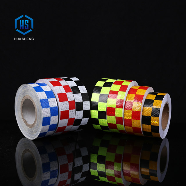 ПЭТ/ПВХ Emark призматическая наклейка для украшения автомобиля, отражатель, защитная лента, предупреждающая светоотражающая лента желтого цвета для грузовика